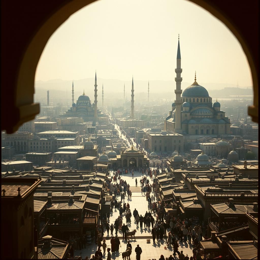 Ottoman Empire: A Cinematic Imperial Cityscape