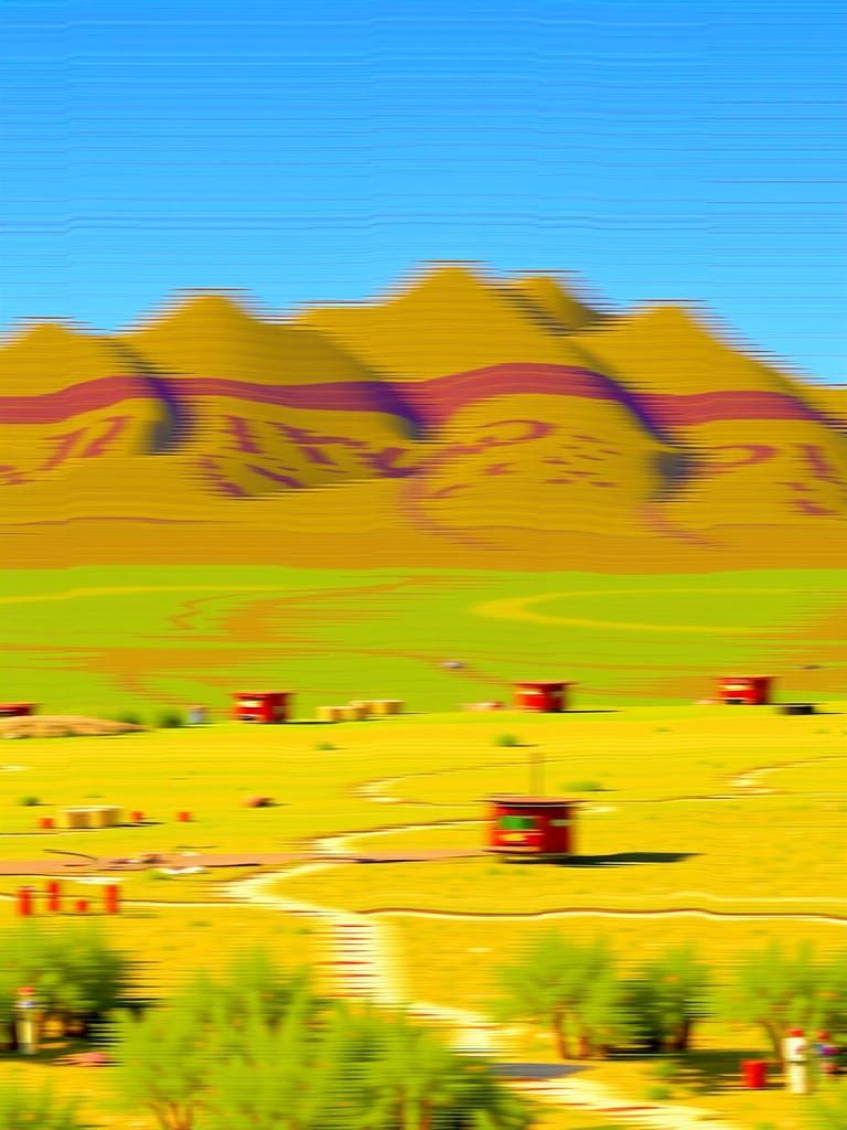 Disorderly Glitching Layers Visualization