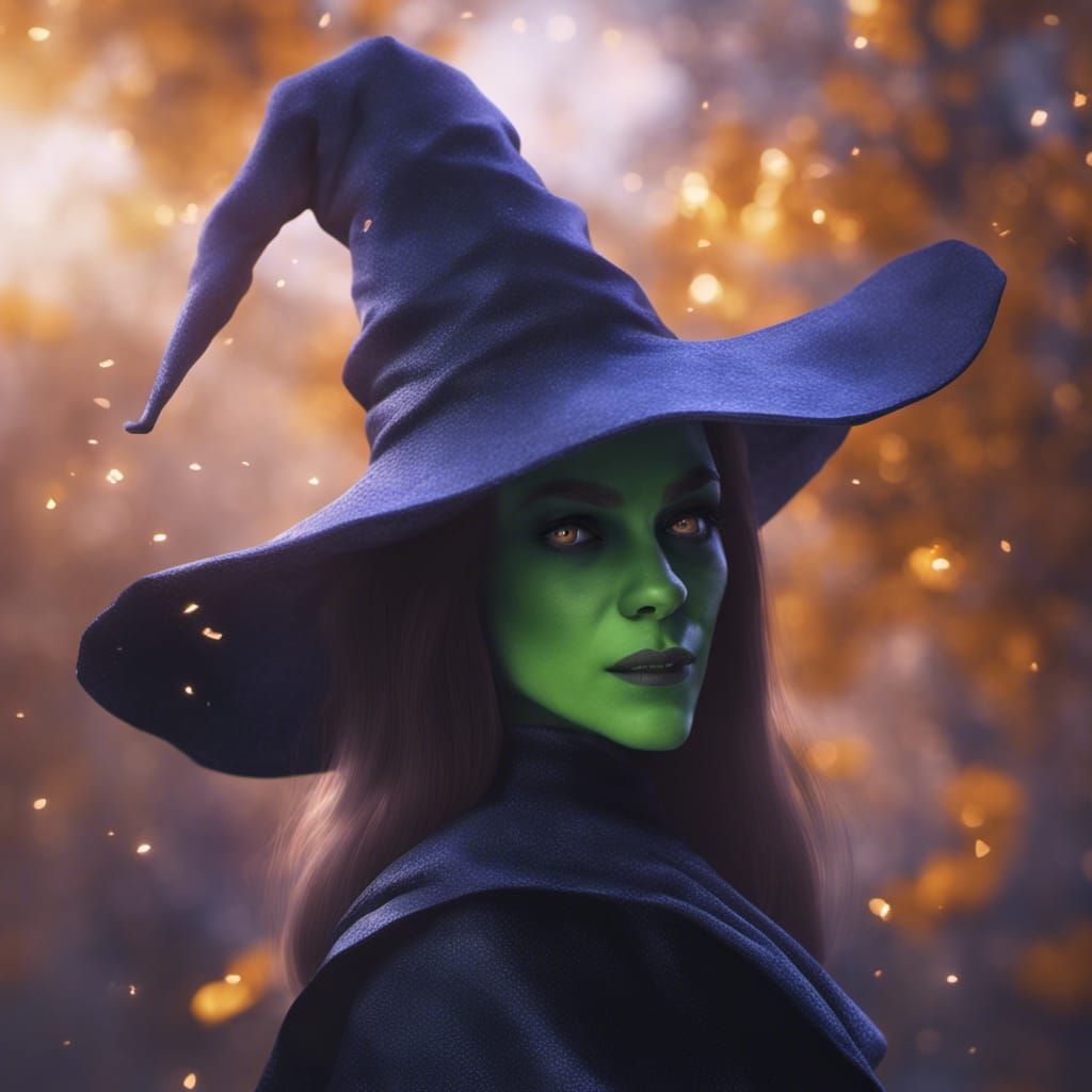 Wicked Witch of the West: Minimalist Concept Art