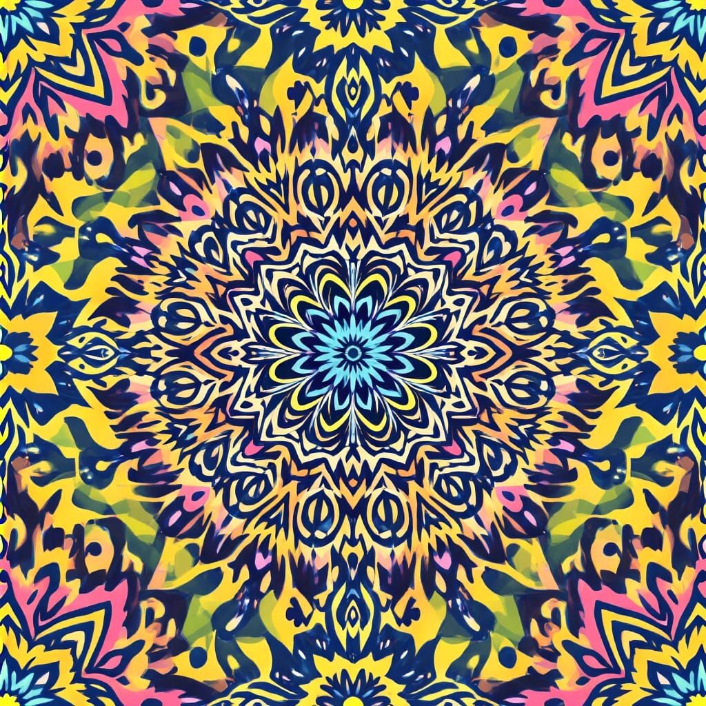 Mind Bending Geometric Pattern