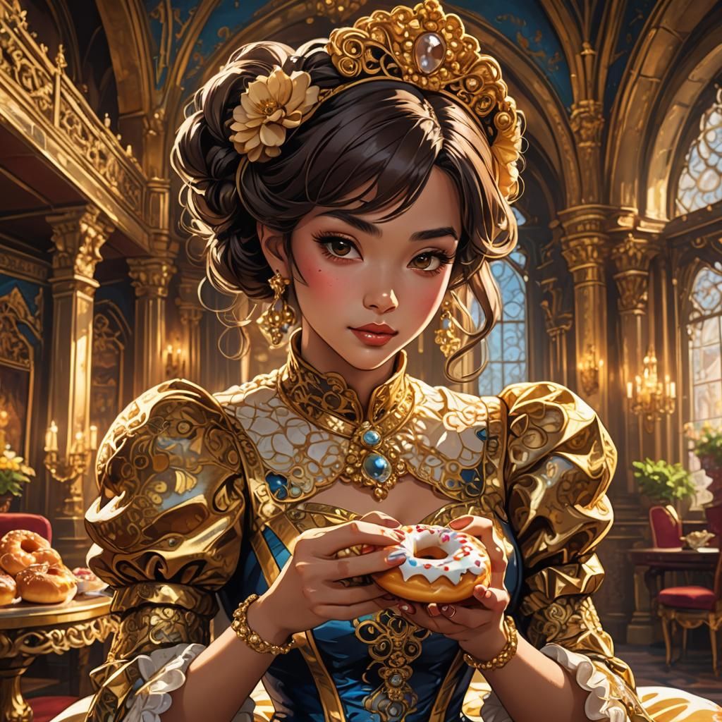 Manga Portrait: Countess Bismark in Anime Style