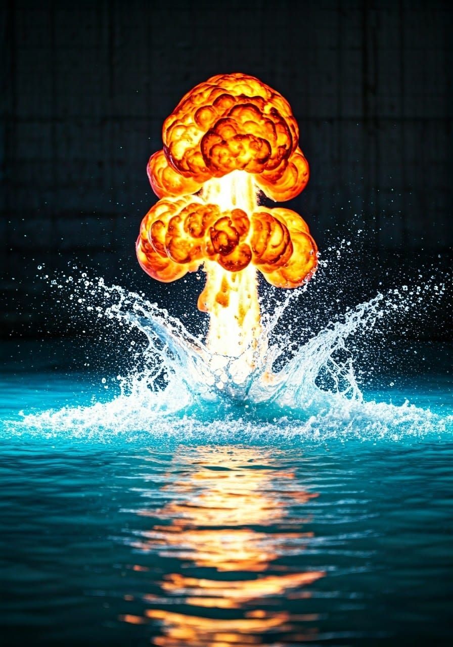 Maximalist Explosion Emerges from Water