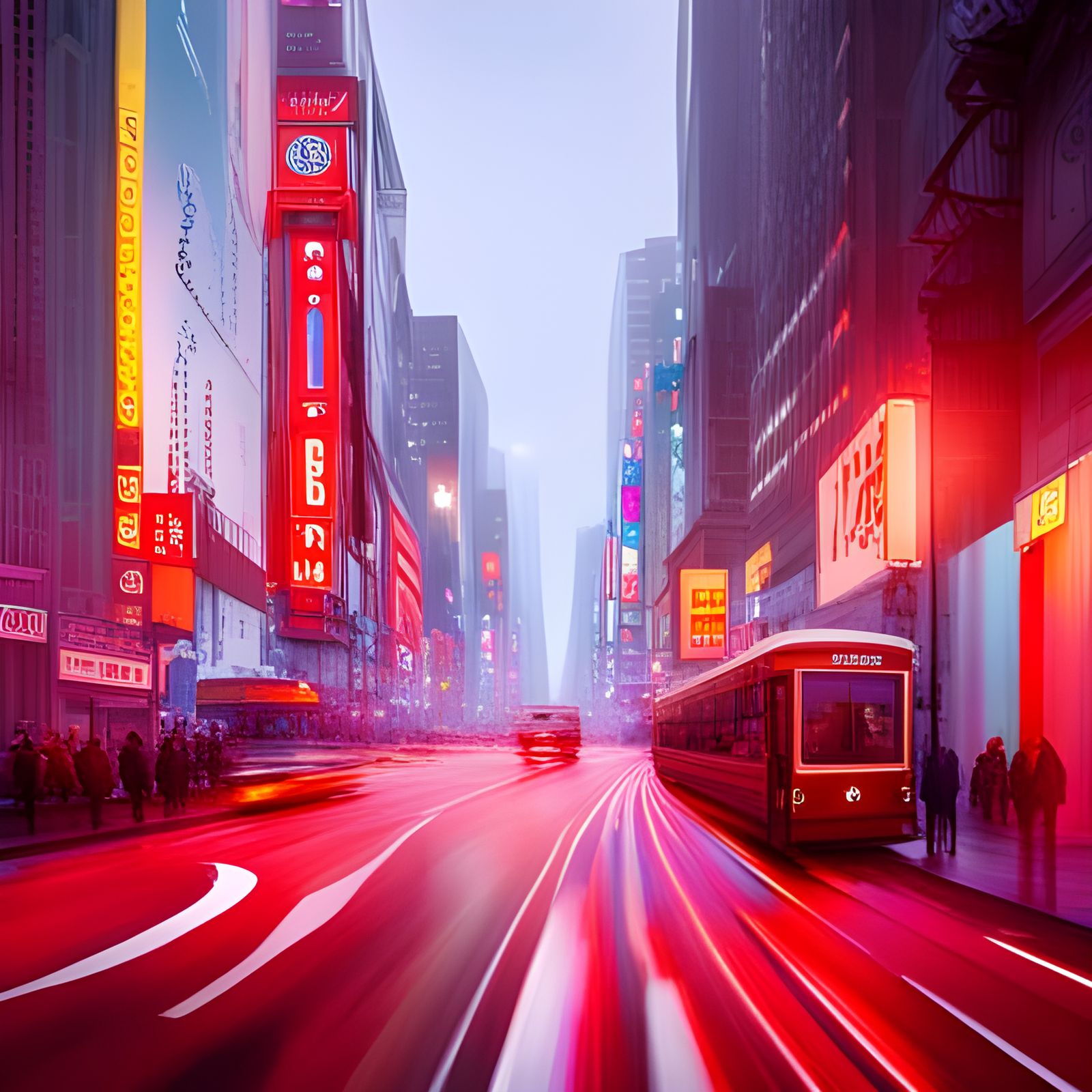 Tron Biker Races Through Cyberpunk City in Neon Lights