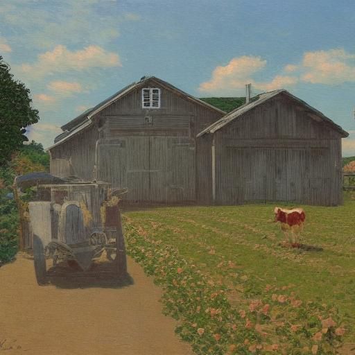 16k resolution, art by Hasui Kawase, Claude Monet. Picturesq...