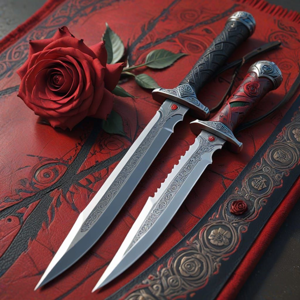 Two blades for an ambidexter finesse fighter