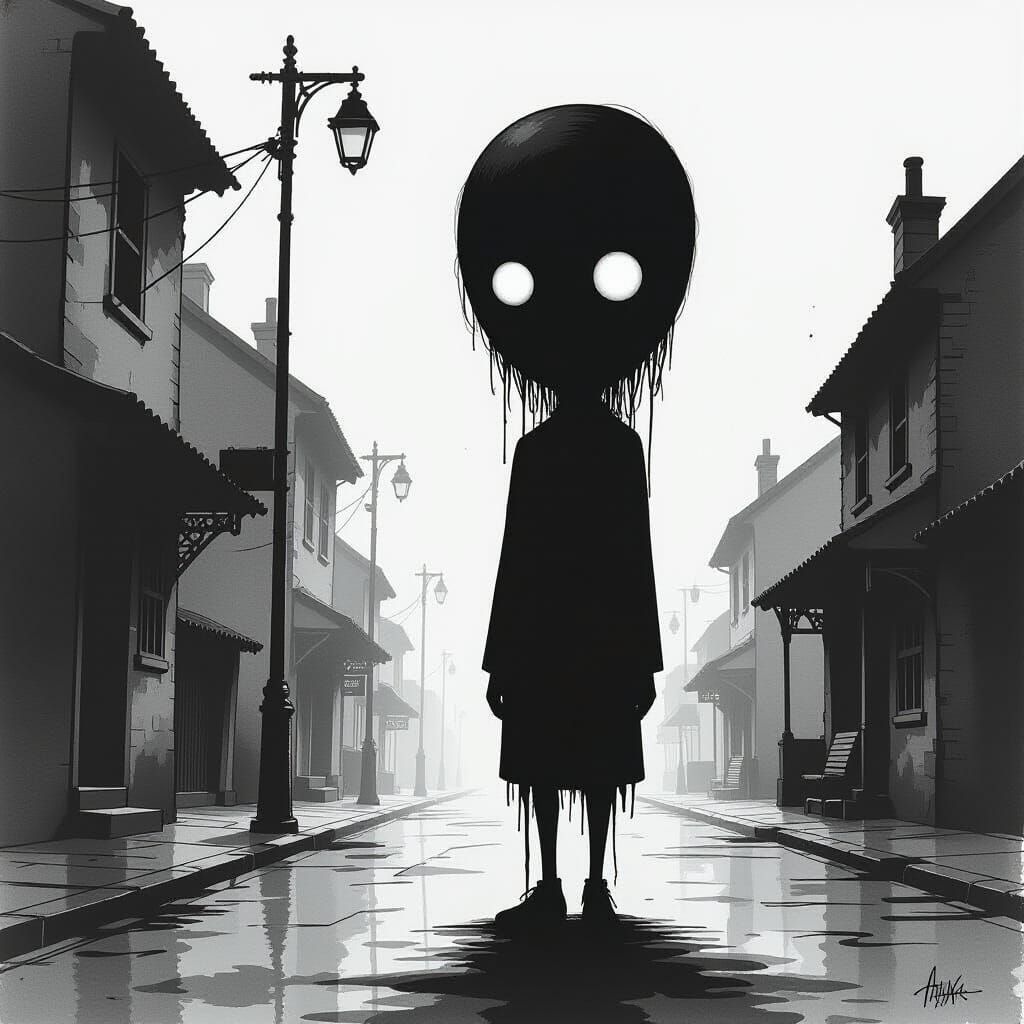 Rodney wasn't even a shadow, more of a blank space in the world