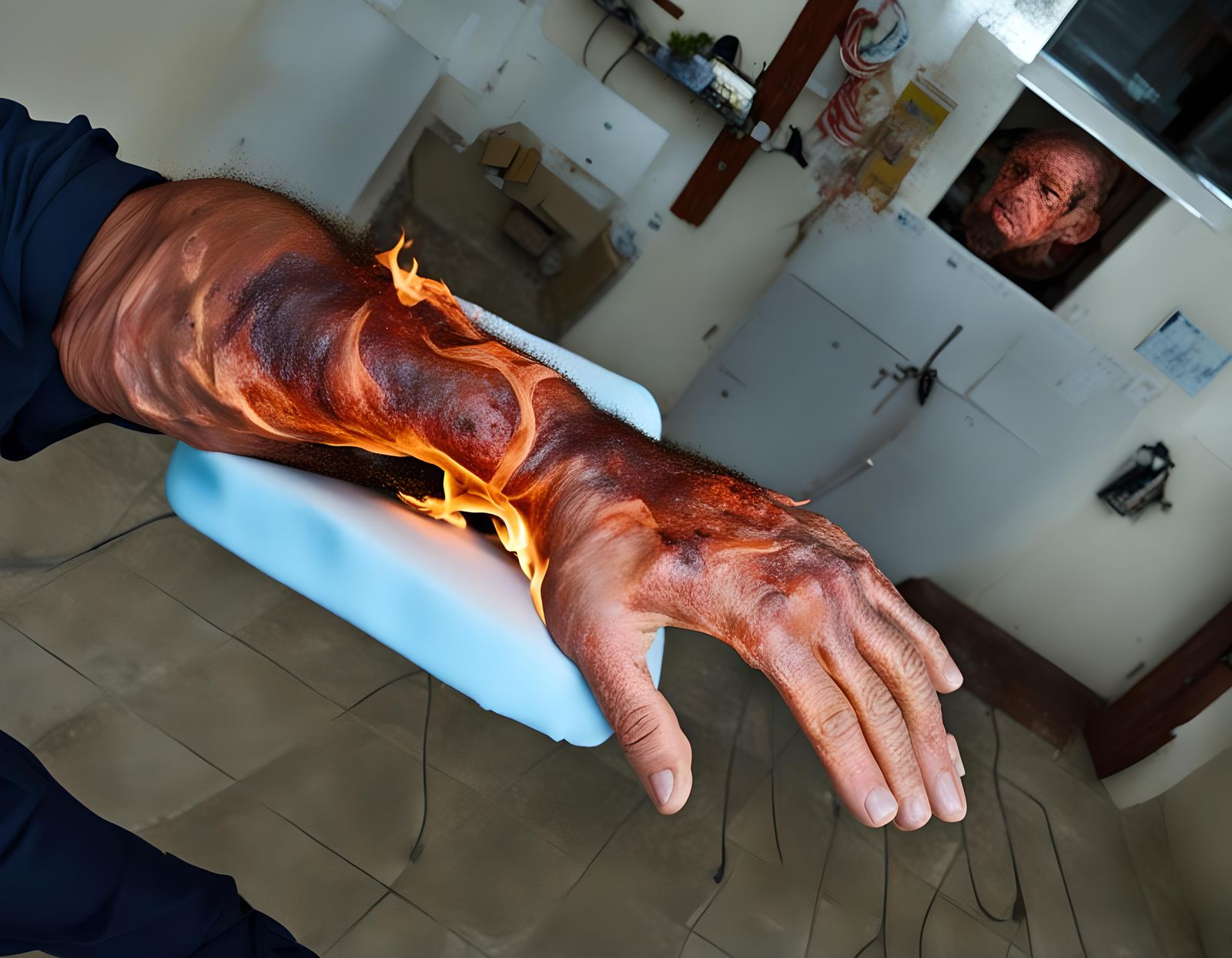 Severe Burns Documented in the Cayman Islands
