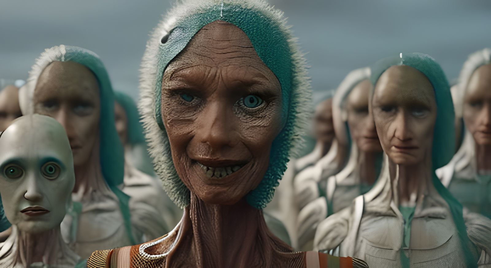 Futuristic Alien Summit at the UN