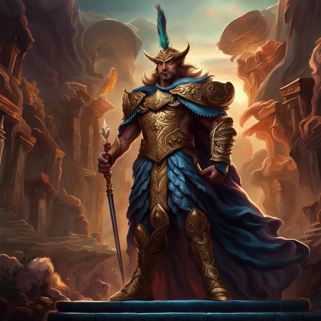 God of Casinos: Fantasy Concept Art