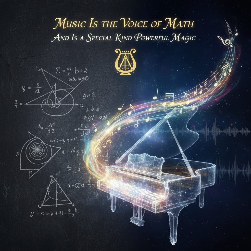 Music as the Voice of Math: A Powerful Magical Concept
