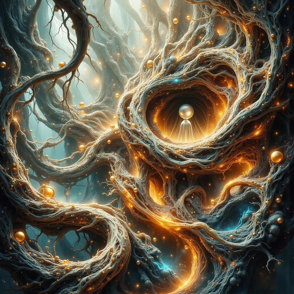 Dreamlike Sequence of Whimsical Designs with Elegant Details