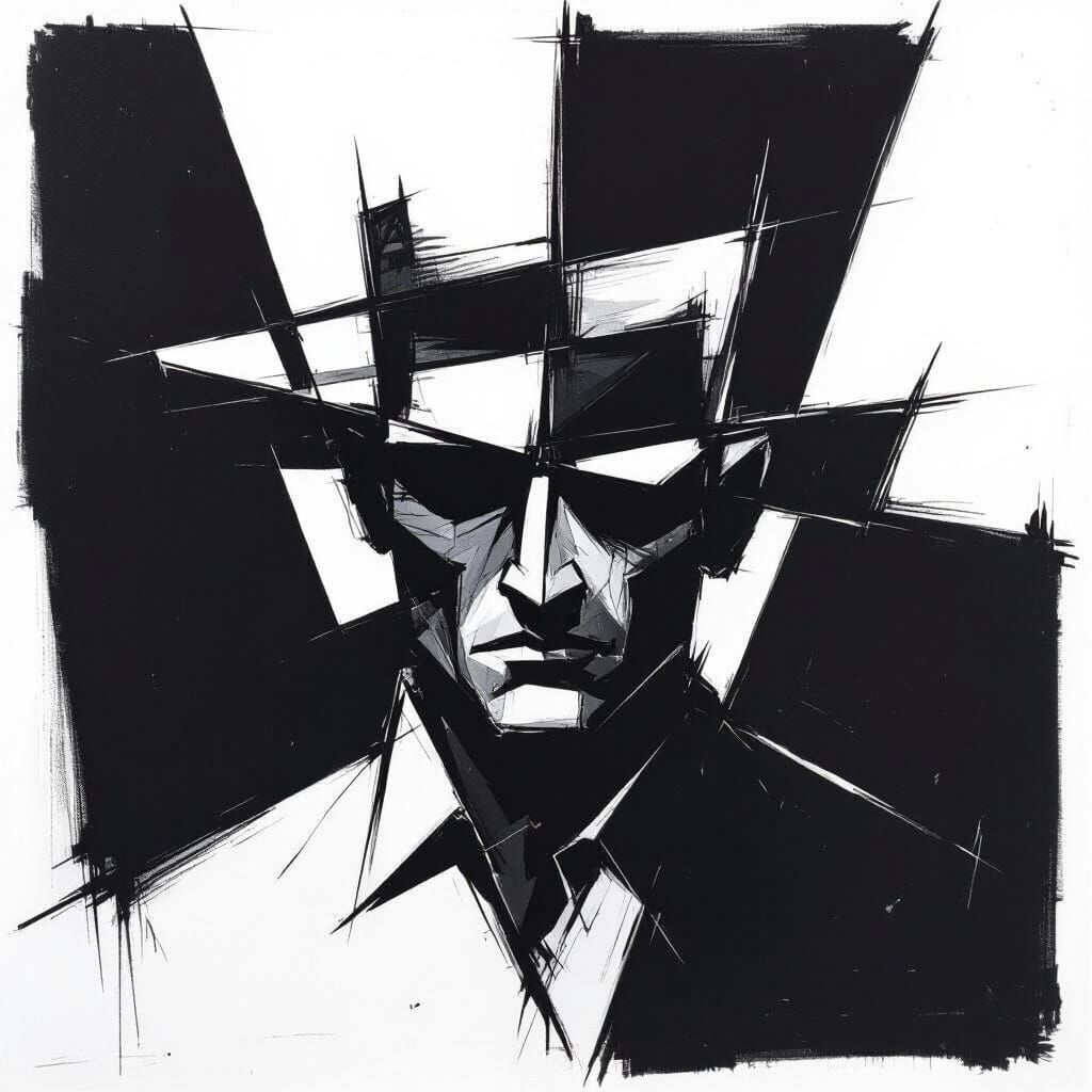 Abstract Noir Style Dread