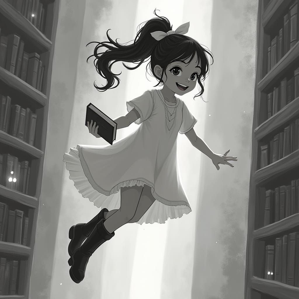 Mysterious Girl Wields Ancient Power in Dreamlike Dimension