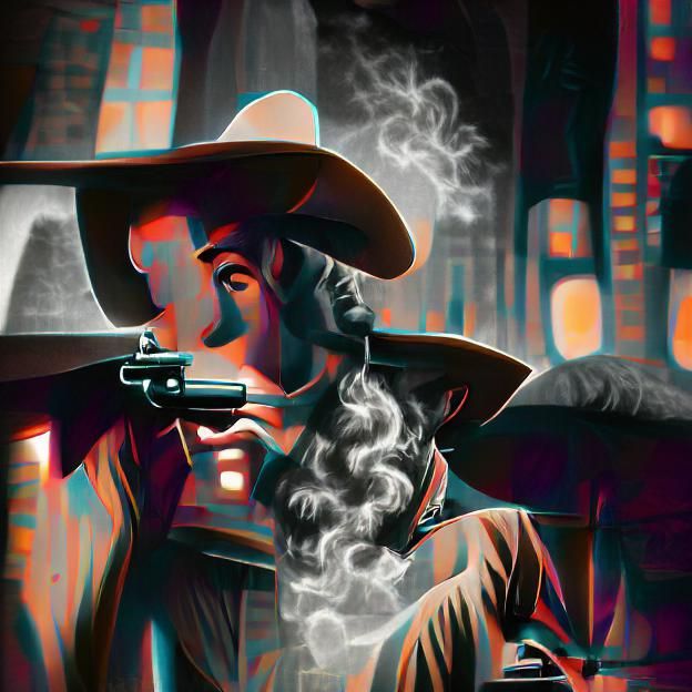 Outlaw in Noir Style