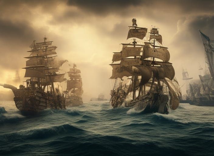 Pirate Ship Battle: Epic Sea Warfare