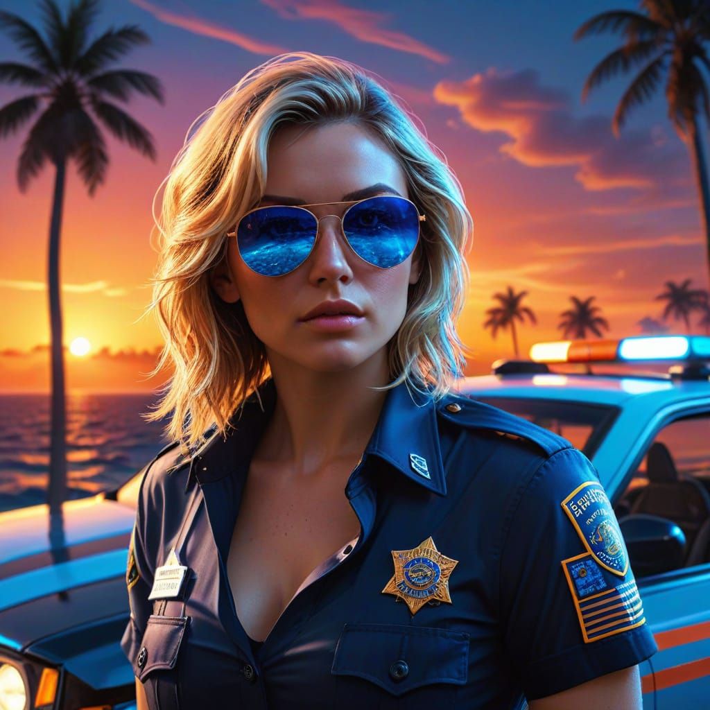 Police Officer Frisk in GTA V Style