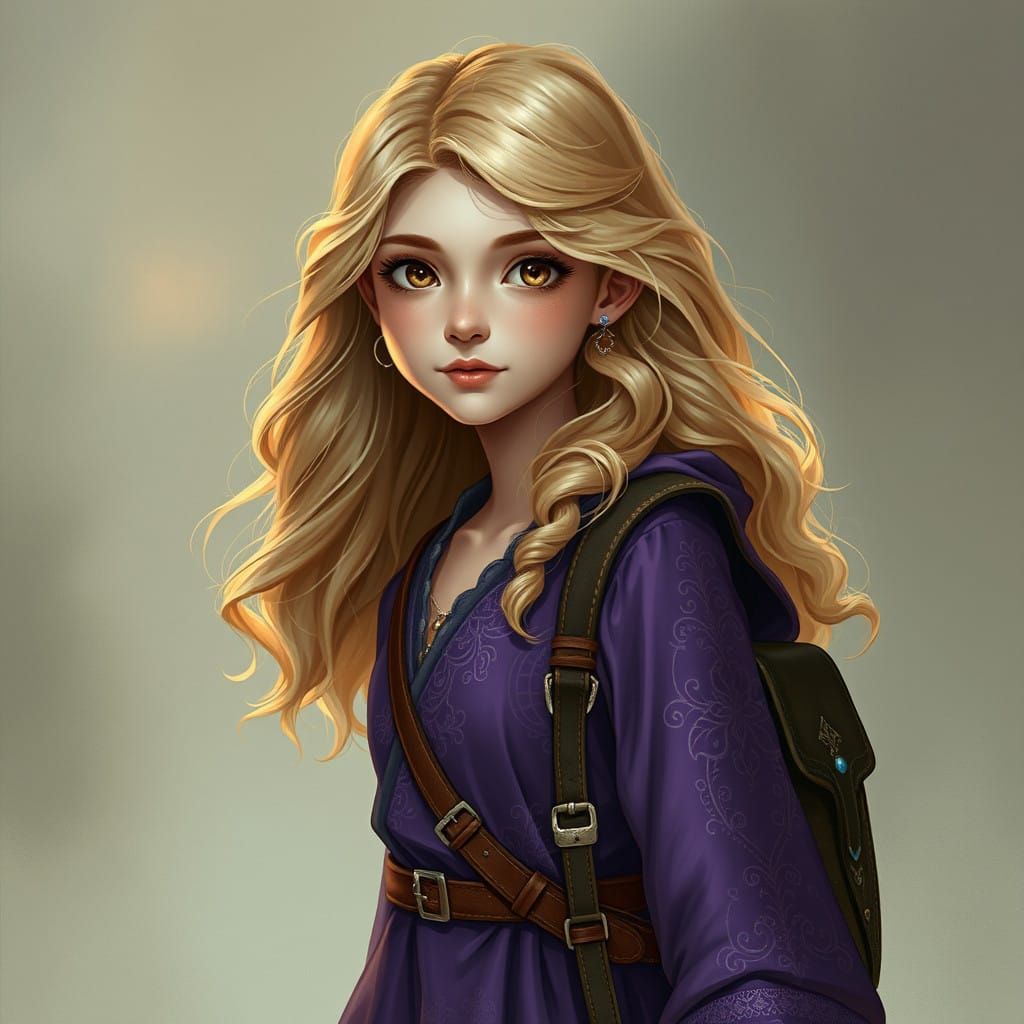 Magic Goddess with Ethereal Aura