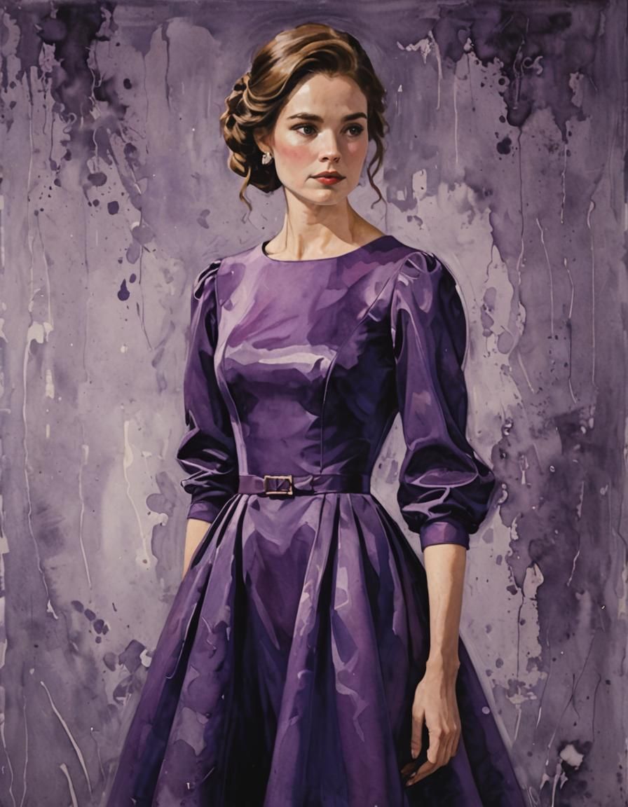 The Purple Dress