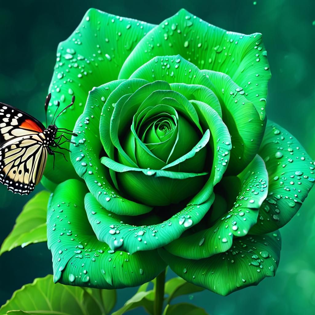 Green Rose