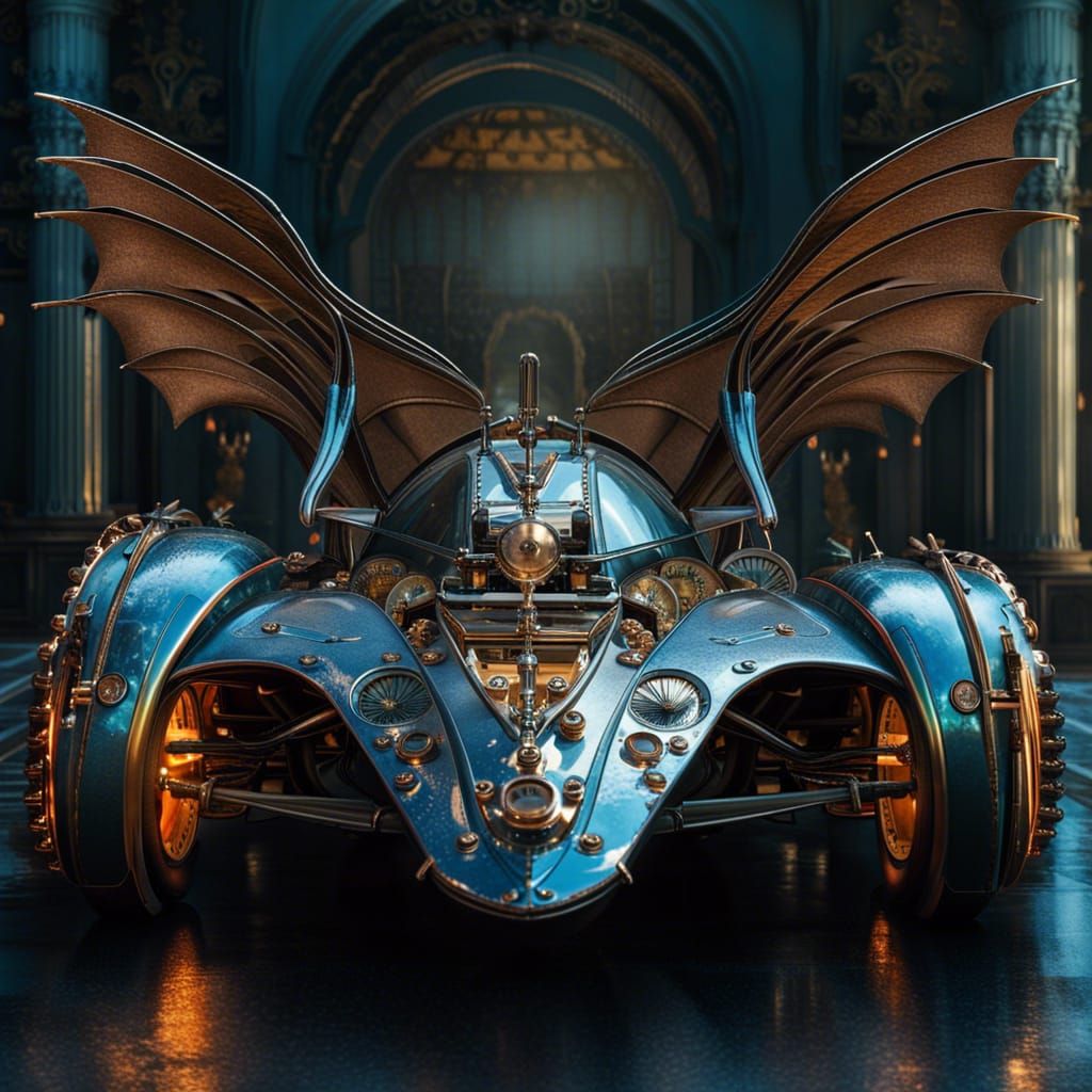 Steampunk Batmobile