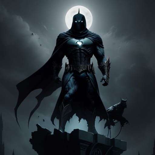 Moon Knight Concept Art on Gargoyle