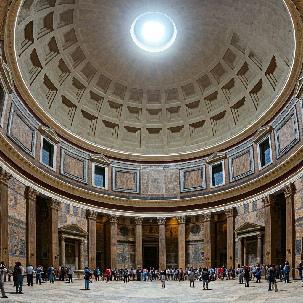 Interior of the Pantheon, Rome