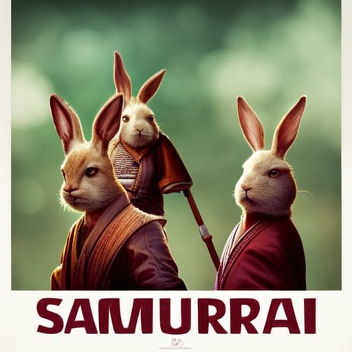 movie poster for "Samurai Rabbits"