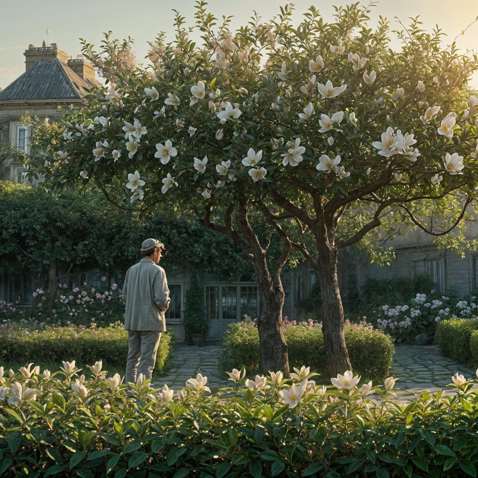 Un Jardin sur le Toit  
Grass 
Apple trees 
Amazing views
Ma...