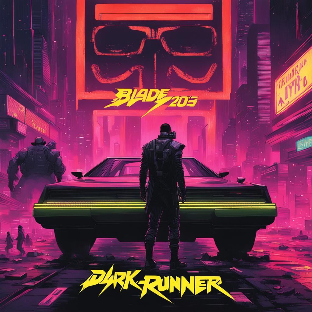 Cyberpunk Nu-Metal Album Cover from the Early 2000s