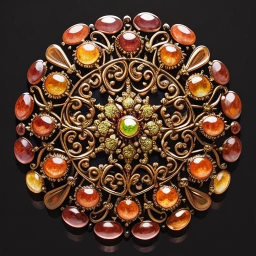 Mookaite Stone Jewelry: Elaborate Gemstone and Metalwork