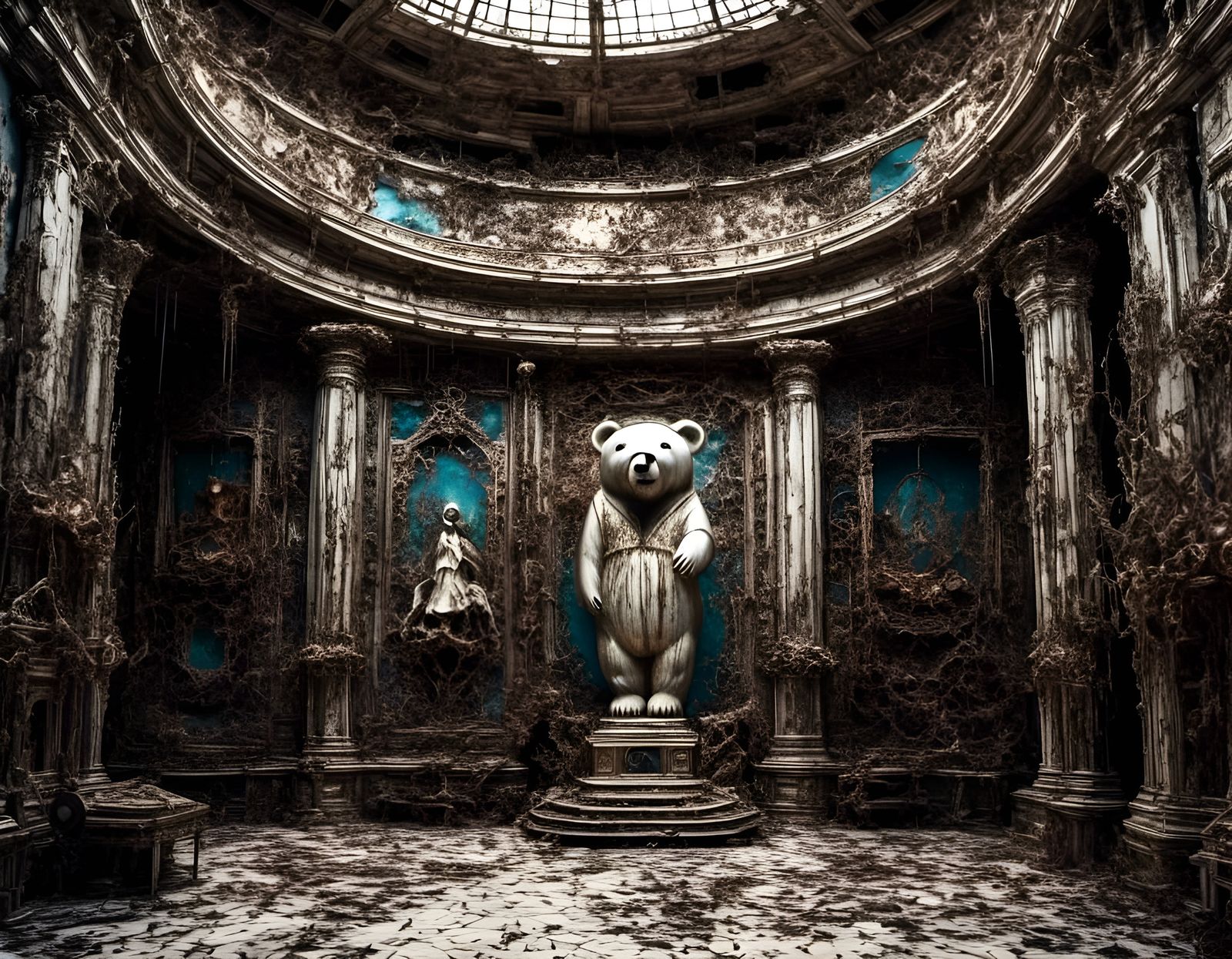 Surreal Art of the Afterlife: Dreamlike Transition