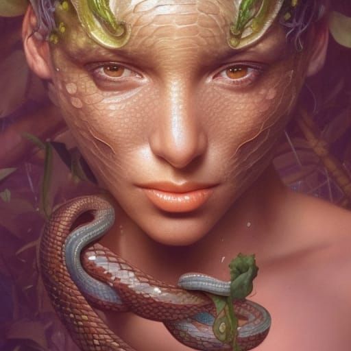 Snake woman