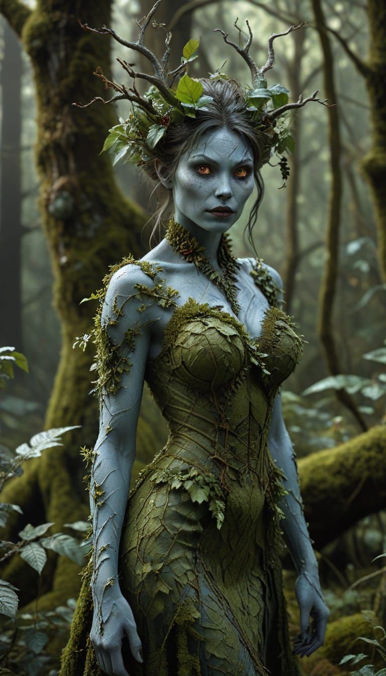 Enchanted Australian Forest in Whimsical Hyperdetailed Style