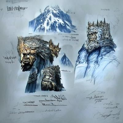 High Hrothgar Skyrim Concept Art