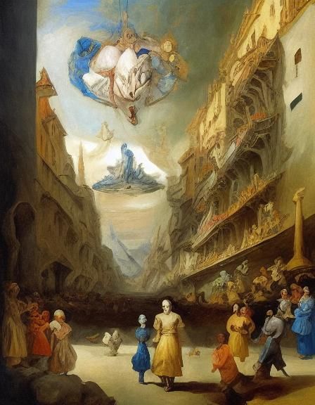 <lora:Surreal style:1.0>Francisco Goya style painting