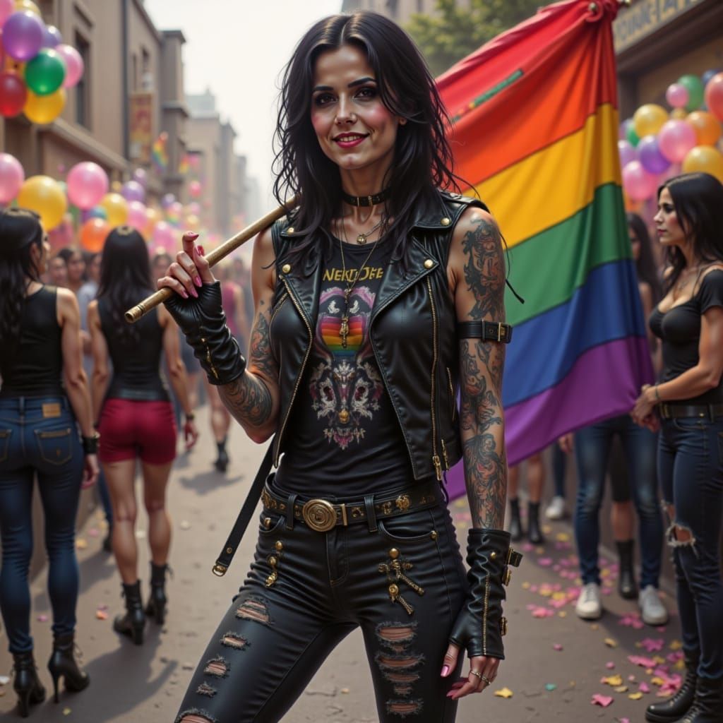 Fierce Rock Chick Celebrates Pride Month