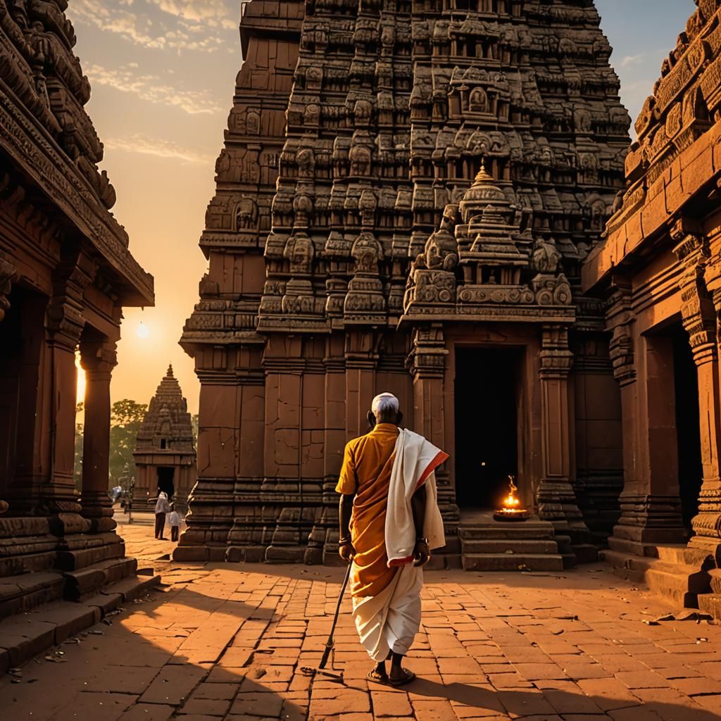 Prujari - hindu Temple (part 1)