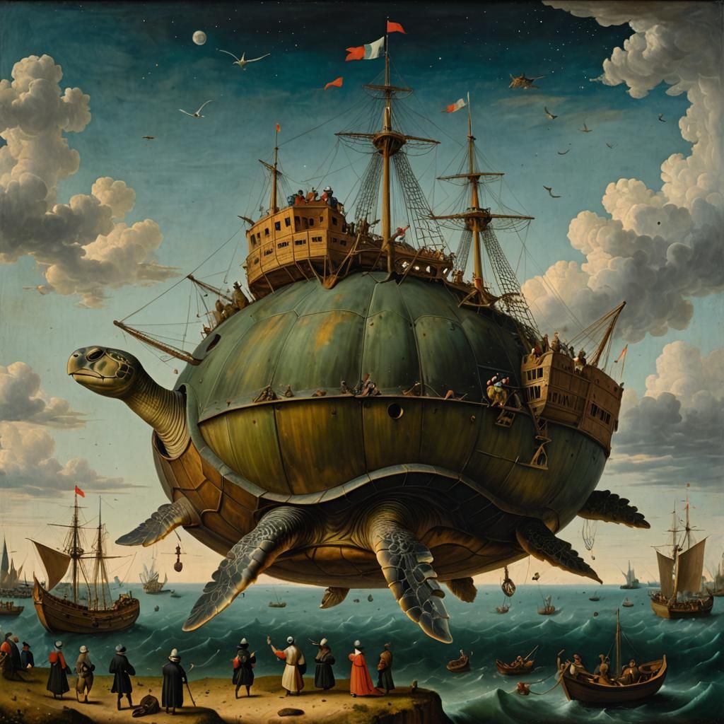 Flying Sea Turtle Boat for fantastic Cruises