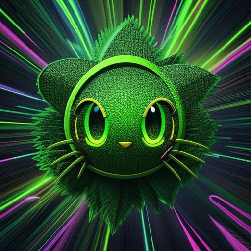 Hello Kitty Marijuana Arena Fight: Pixar-Style 3D Animation