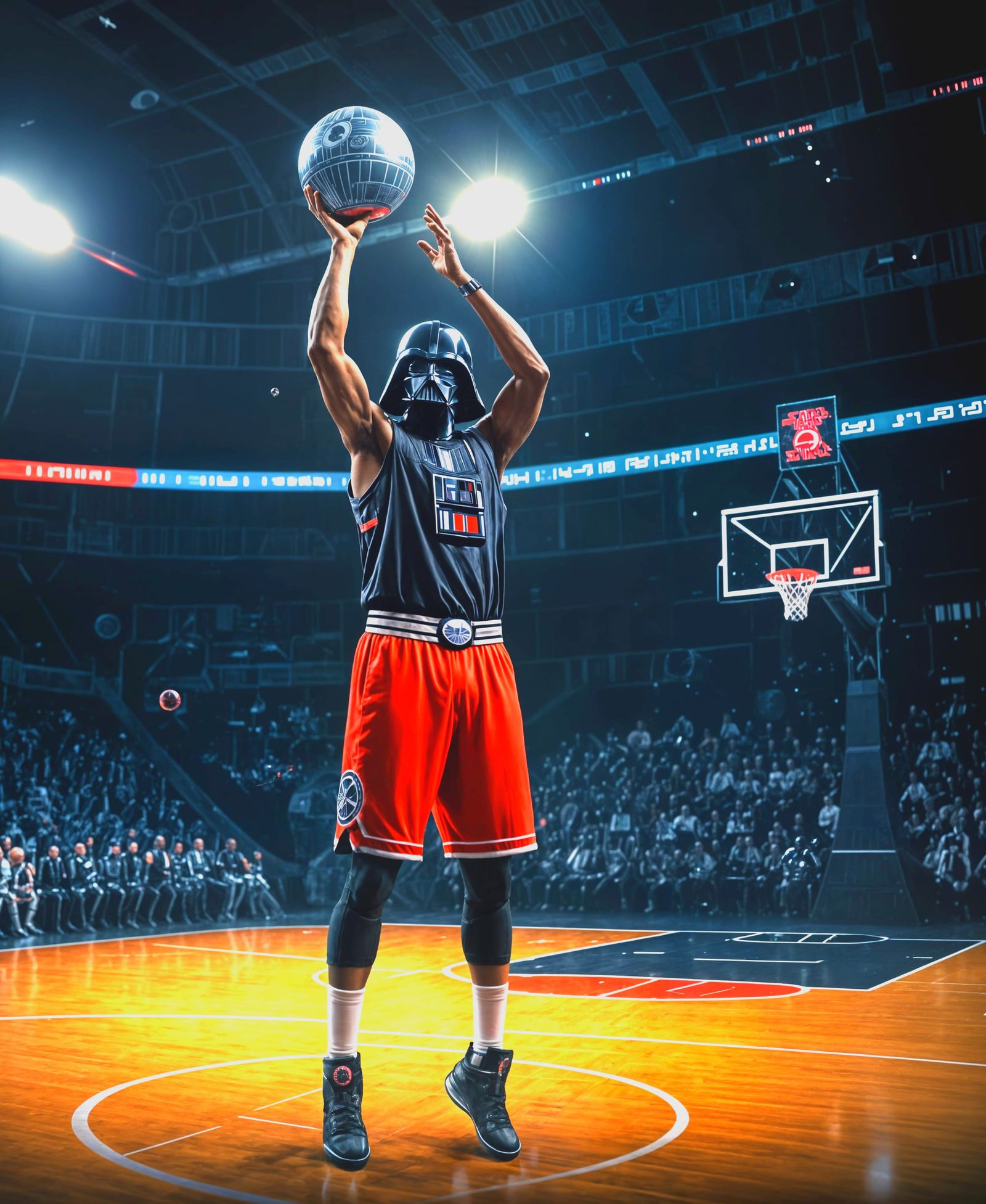 Death Star: Darth Vader's signature shot in basketball