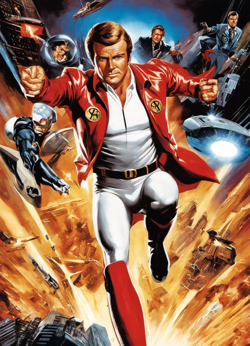Super Hero The Six Million Dollar Man
