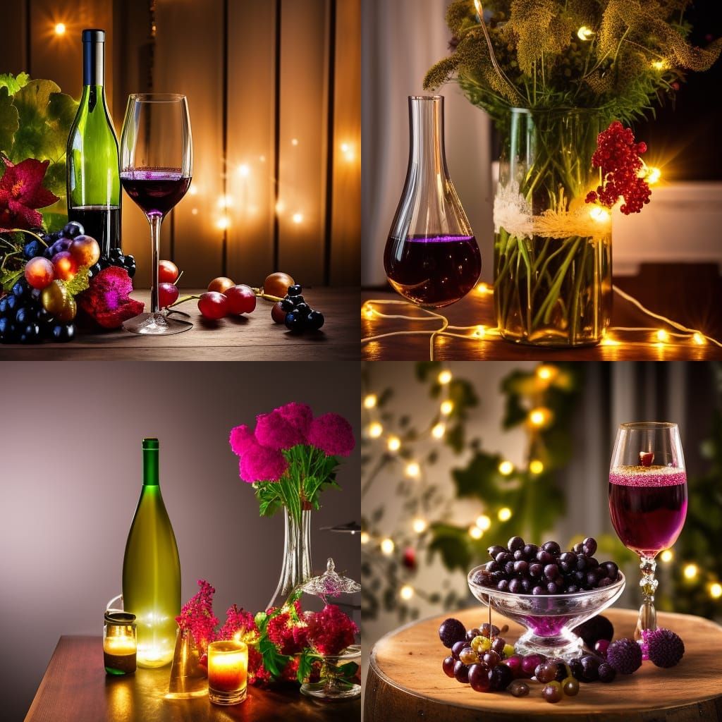 Magical Wonderland Still Life in Glassware