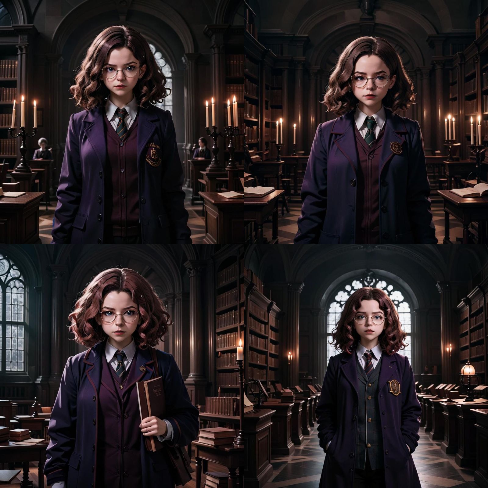 Evocative Dark Academia Aesthetic