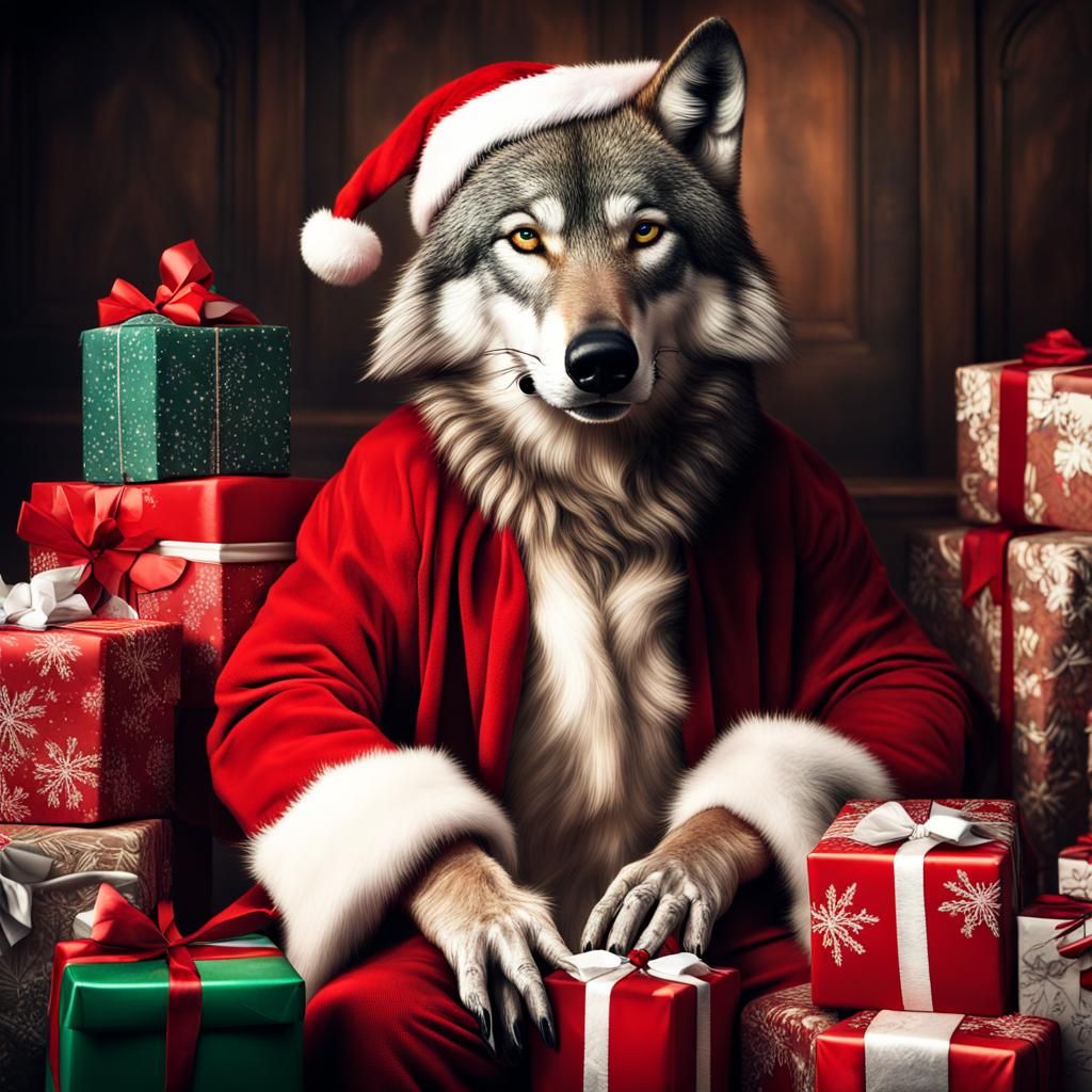 Santa Wolf