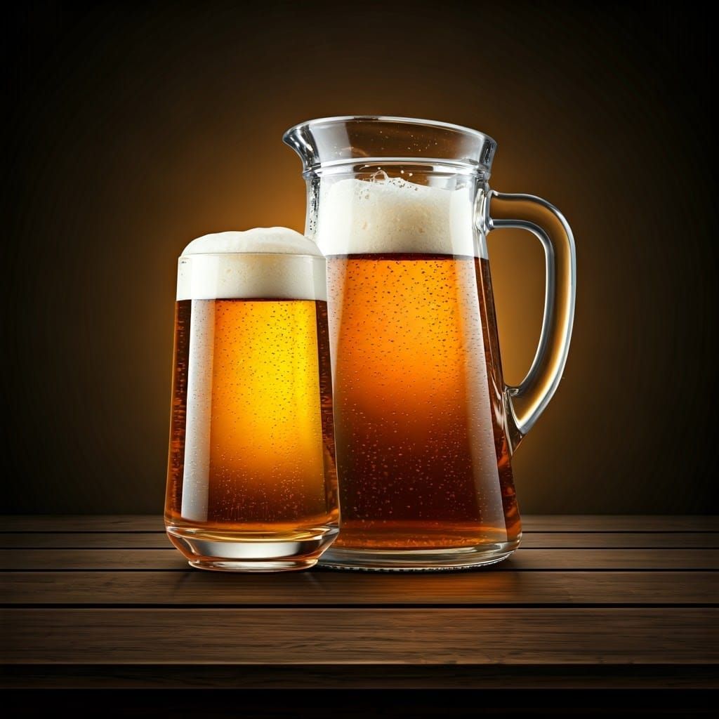 Taproom Brew: A Filling Glass of Standard Beer