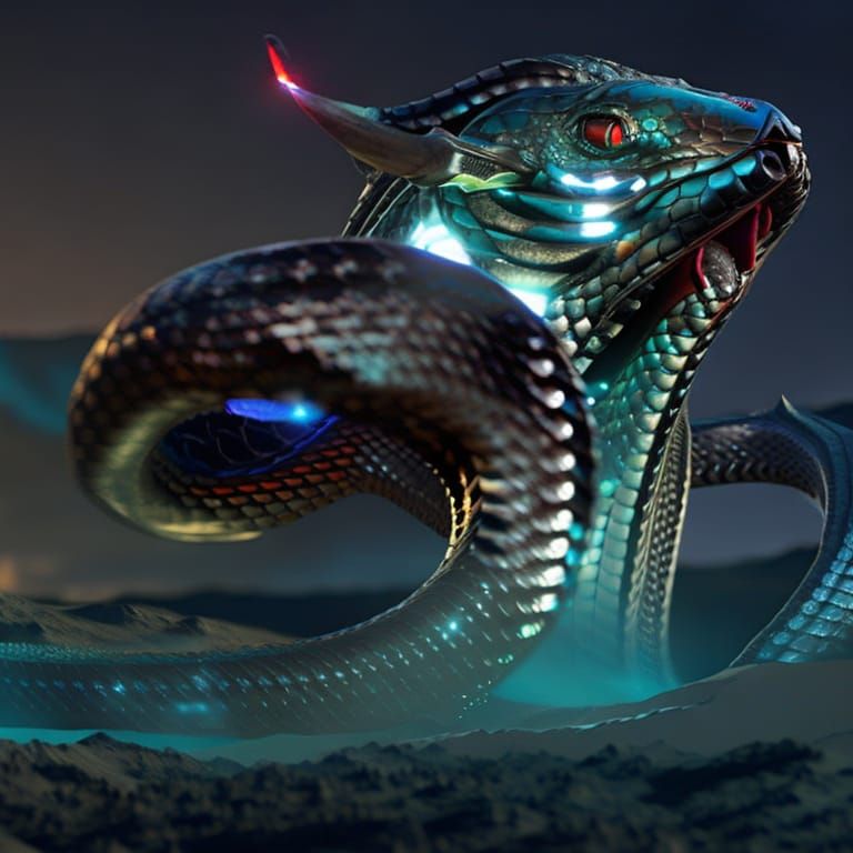 HD Snake Head 3