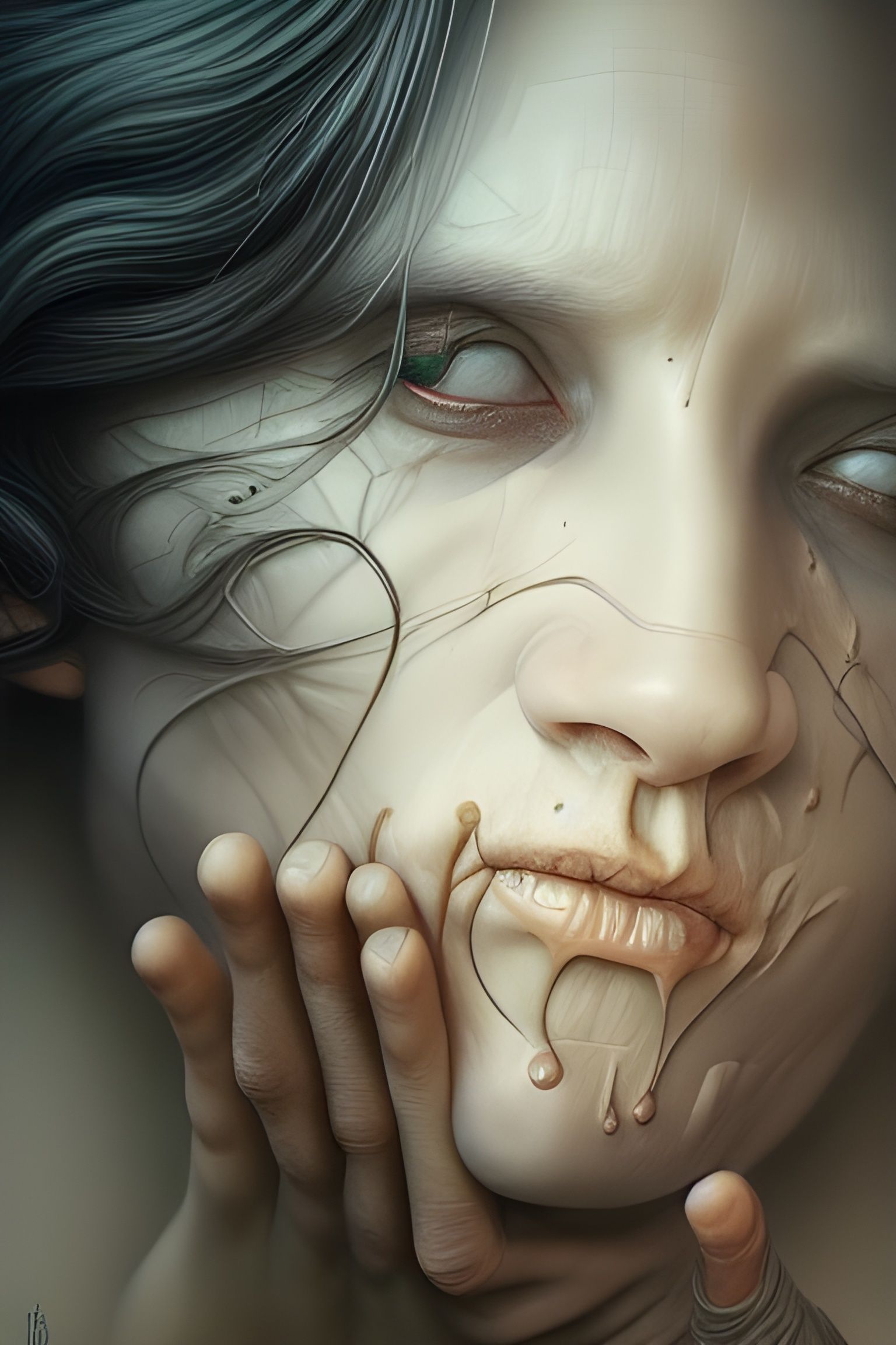 Surreal Hellscape Art Inspired by Clive Barker