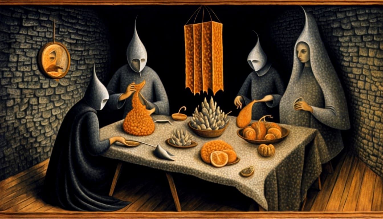 Surrealist Alchemist Creates Mystical Elixir