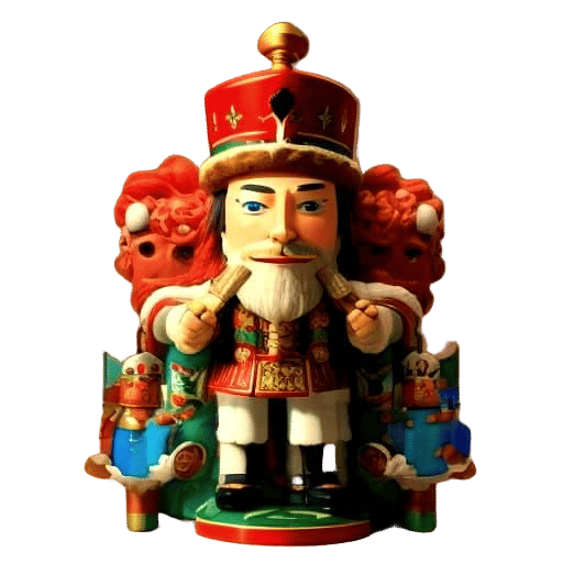 A Young Girl's Christmas Quest in Whimsical Watercolor