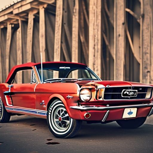 1966 Ford Mustang Convertible: Professional Photography